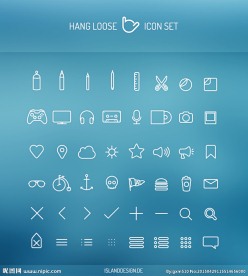 线性   app  图标