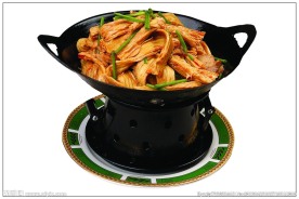 干锅腐竹