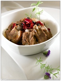 豆辣蒸排骨