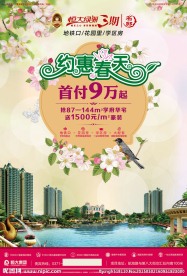 地产报广单页
