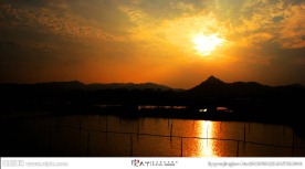 夜色下的山海风光