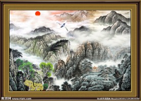 国画山水