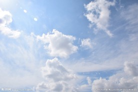 蓝天白云素材