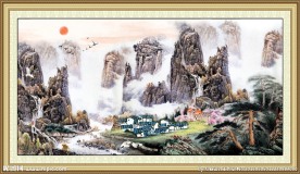 国画山水