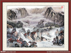 国画山水