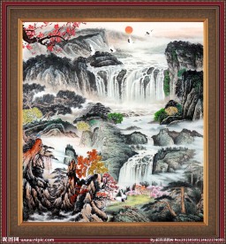 国画山水