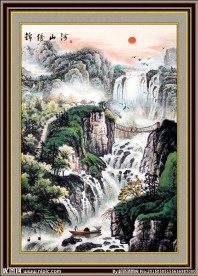 山水国画