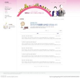 韩国网页 公司企业网站