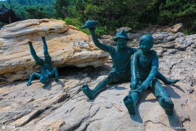 连岛大沙湾