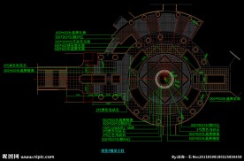 公园广场铺装设计图