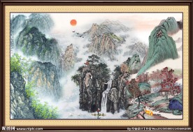 国画山水