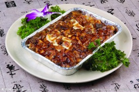 鲜菌鹅肝焗饭或意粉