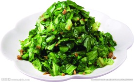 肉沫小白菜