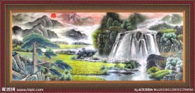 国画山水