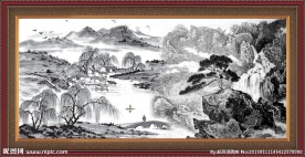 水墨山水