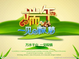 端午节一见粽情