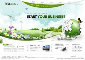 韩文网站设计