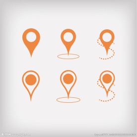 地址位置定位图标