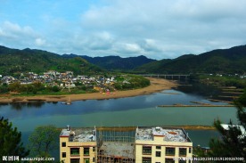 中国山水 三河坝风光