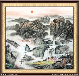 国画山水