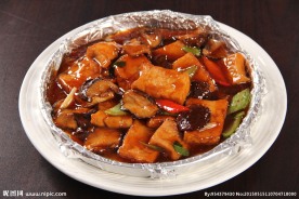 鲍汁铁板豆腐
