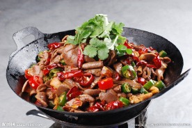 干锅鸡杂