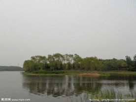 湖泊小岛
