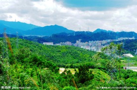 城市山水