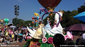 香港迪士尼巡游表演