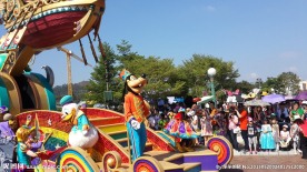 香港迪士尼巡游表演