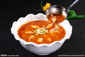 番茄煨豆腐