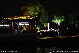 苏州小清河夜景