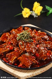 芥辣牛仔骨