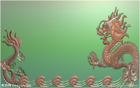 单龙茶盘