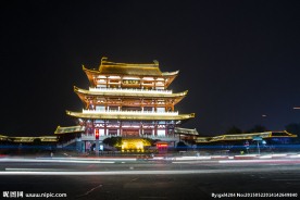 杜甫江阁夜景