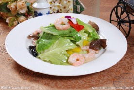 油焖虾仁菜