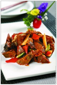 锅烧鹿肉