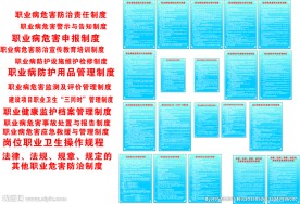 职业病规章制度一套（全）