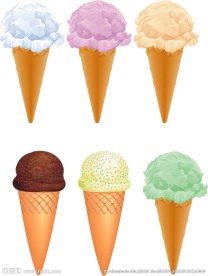 卡通 冰淇淋
