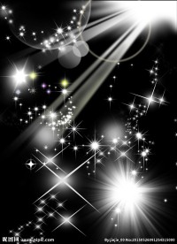 光芒 发光 发亮 星光 亮光