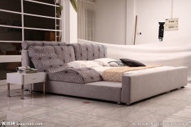 软床 卧室 卧房 温馨 家具