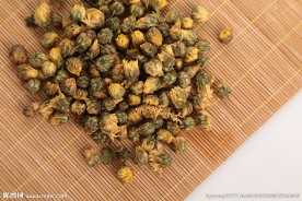 胎菊王茶摄影图