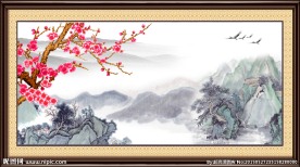 梅花装饰画