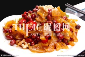 萝卜干拌花仁