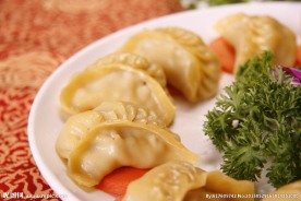 玉米面蒸饺
