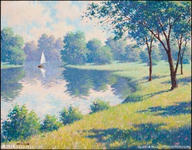 油画风景