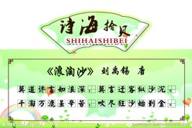 异型  展板   沧海拾贝