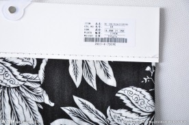 亚麻竖条印花裤料 亚麻印花 涤