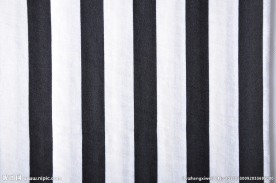 亚麻竖条印花裤料