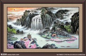 山水国画